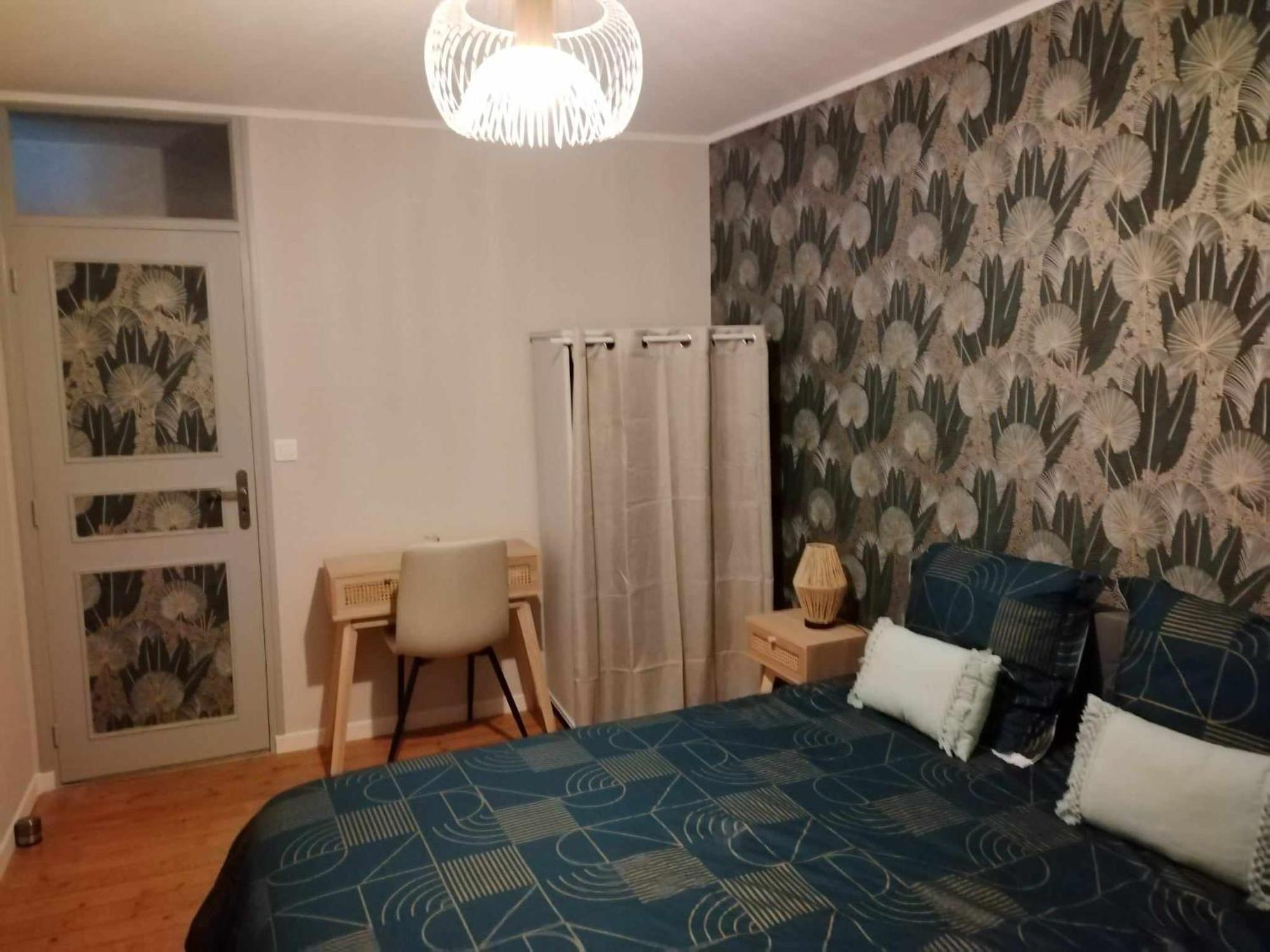 Chambre D'Hote Familiale De La Maison Bleue Lanvallay ภายนอก รูปภาพ