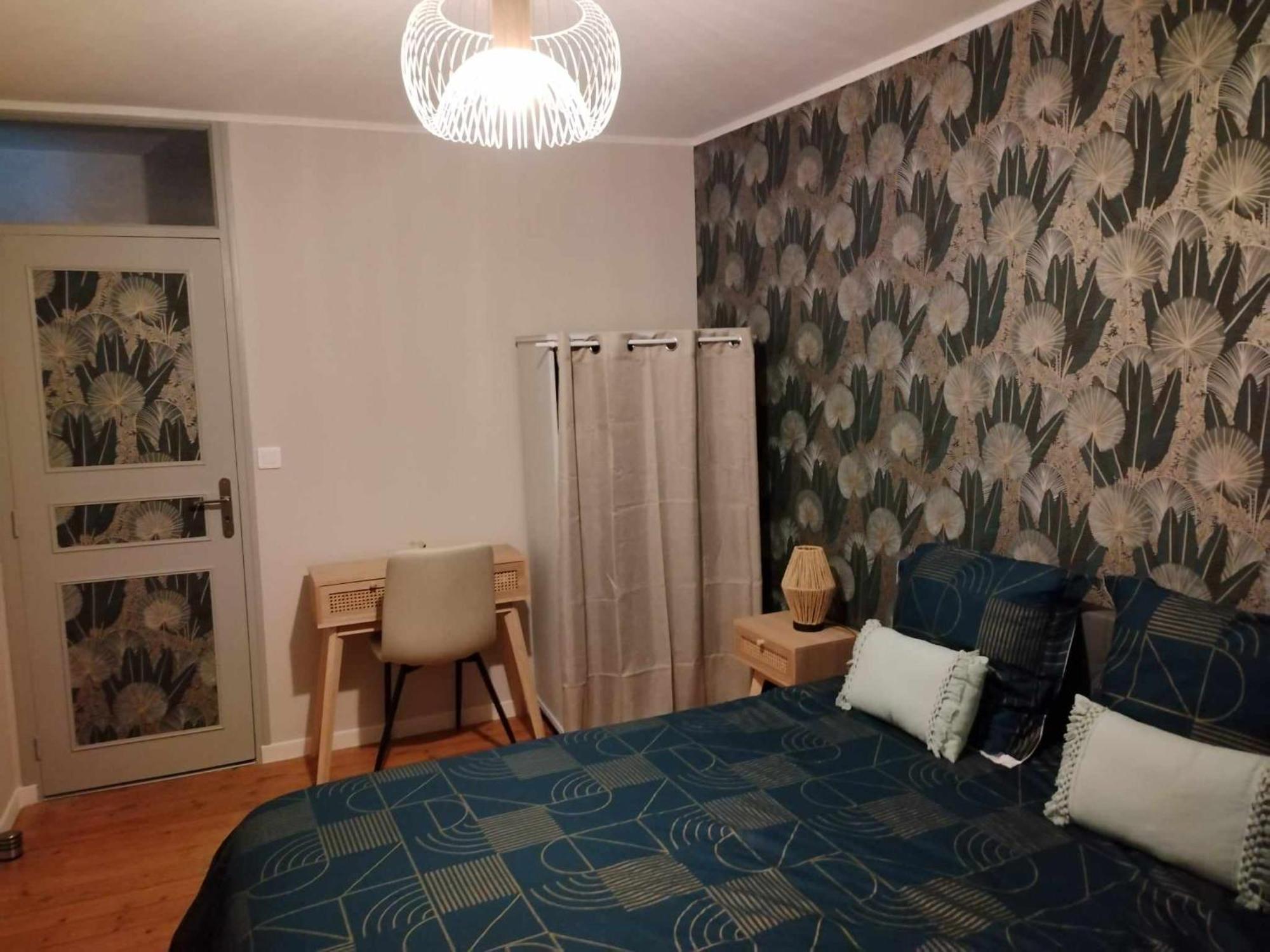 Chambre D'Hote Familiale De La Maison Bleue Lanvallay ภายนอก รูปภาพ